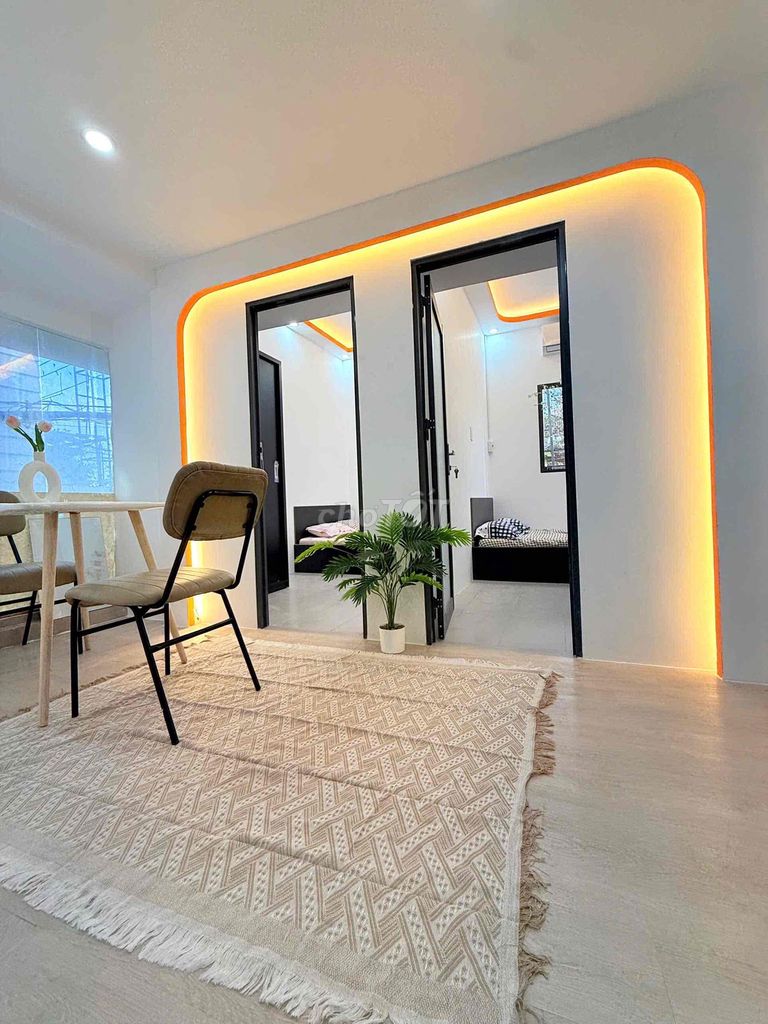 Căn hộ 2PN mới 100% trên đường Bùi Đình Tuý 40m² giá 8.5 triệu - Full nội thất tiện nghi!