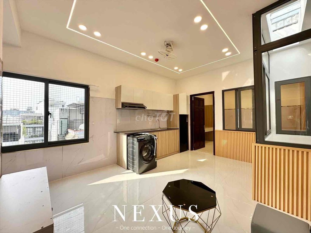 Căn hộ 1 phòng ngủ Gò Vấp 35m² giá 7.3 triệu - Full nội thất, máy giặt riêng!