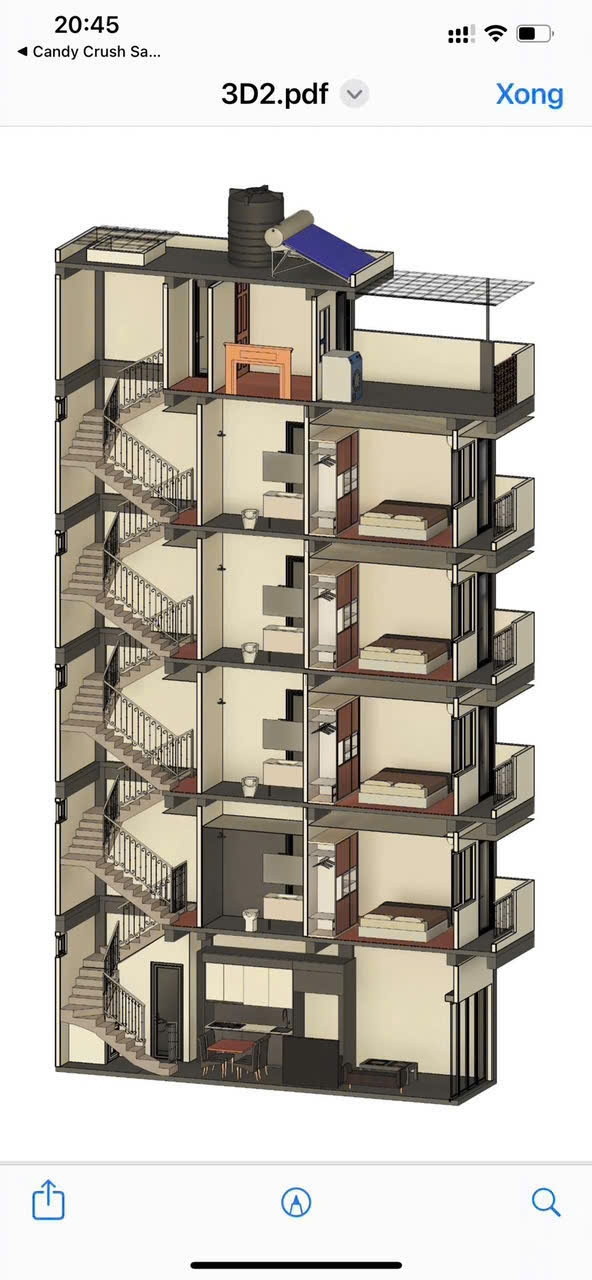 Nhà phố Quán Thánh, Ba Đình 34m² giá 595 triệu - Xây mới 6 tầng, gần Hoàng Thành!