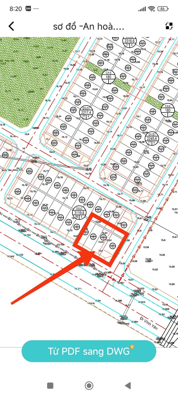 Đất nền An Hoà Tam Dương 126m² giá 3 tỷ - Kinh doanh đắc địa ngay góc phố!