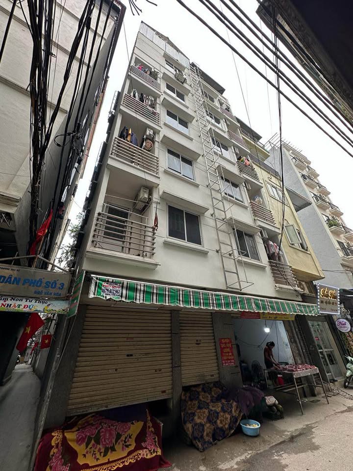 Nhà lô góc Mễ Trì 123m² 9 tầng - Dòng tiền 125 triệu/tháng!