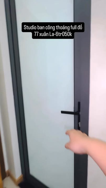 Căn hộ Studio cho thuê tại Tây Hồ 30m² giá 6.55 triệu - Gần Hồ Tây thơ mộng!