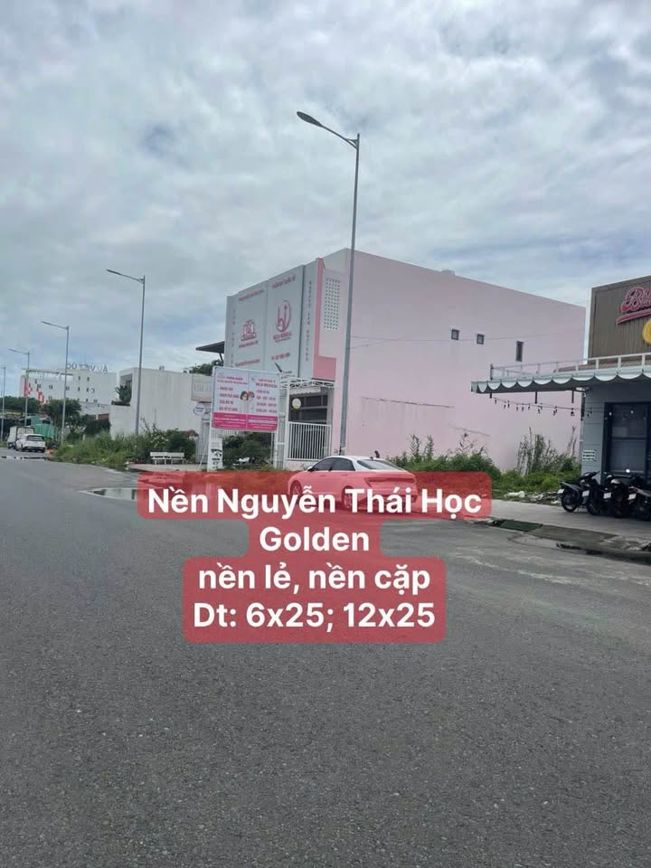 Đất nền F6 Nguyễn Thái Học Golden 150m² giá chỉ 4 triệu/m² - Cơ hội đầu tư sinh lời!