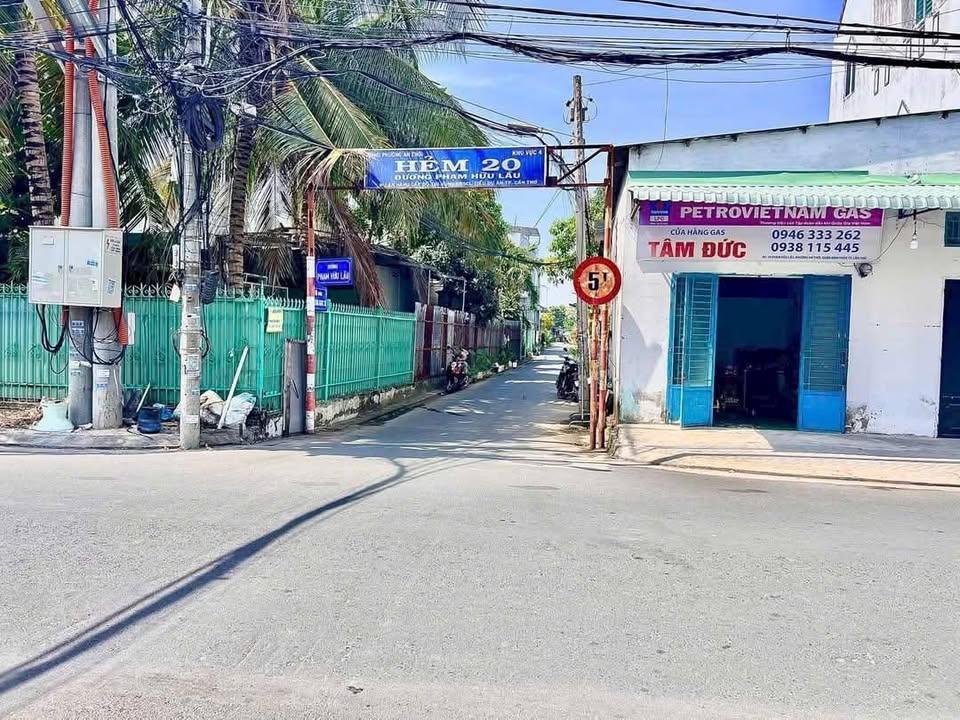 Đất nền Hẻm 20 Đường Phạm Hữu Lầu, An Thới 85m² chỉ 2.5 tỷ - Đầu tư sinh lời ngay!