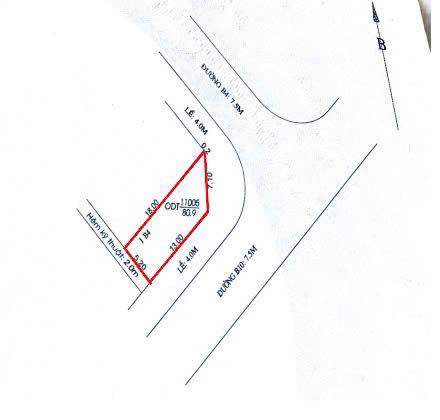 Đất nền góc 80.9m² KDC Phú An, Cái Răng, Cần Thơ - Vị trí đẹp, giá chỉ 3 tỷ!