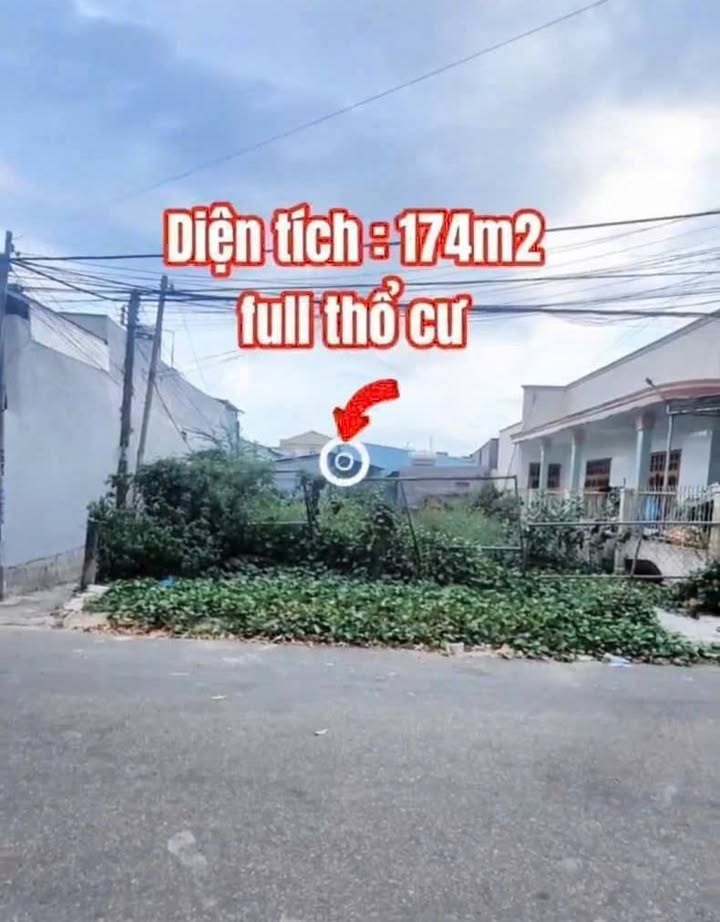 Đất thổ cư mặt tiền Hiền Vương, Thanh Hải, Phan Thiết 174m² - Giá 4 tỷ!