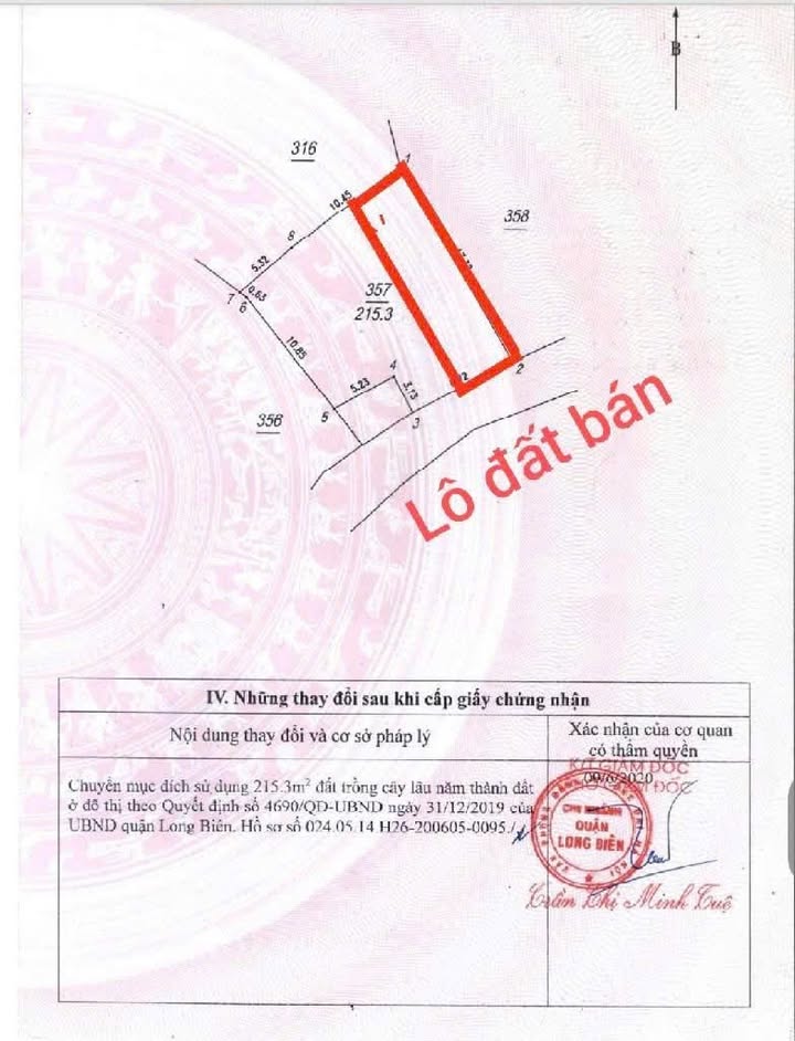 Đất Phúc Lợi Long Biên 69m² giá 8.75 tỷ - Cơ hội đầu tư tuyệt vời!