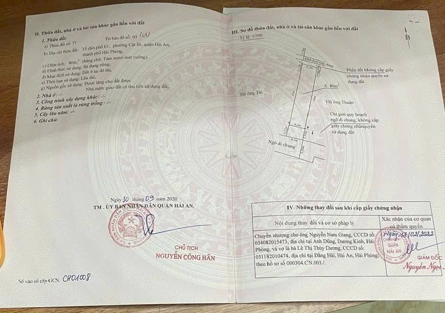 Đất nền tặng nhà cấp 4 tại Ngô Gia Tự, Hải An - Giá chỉ 600 triệu!