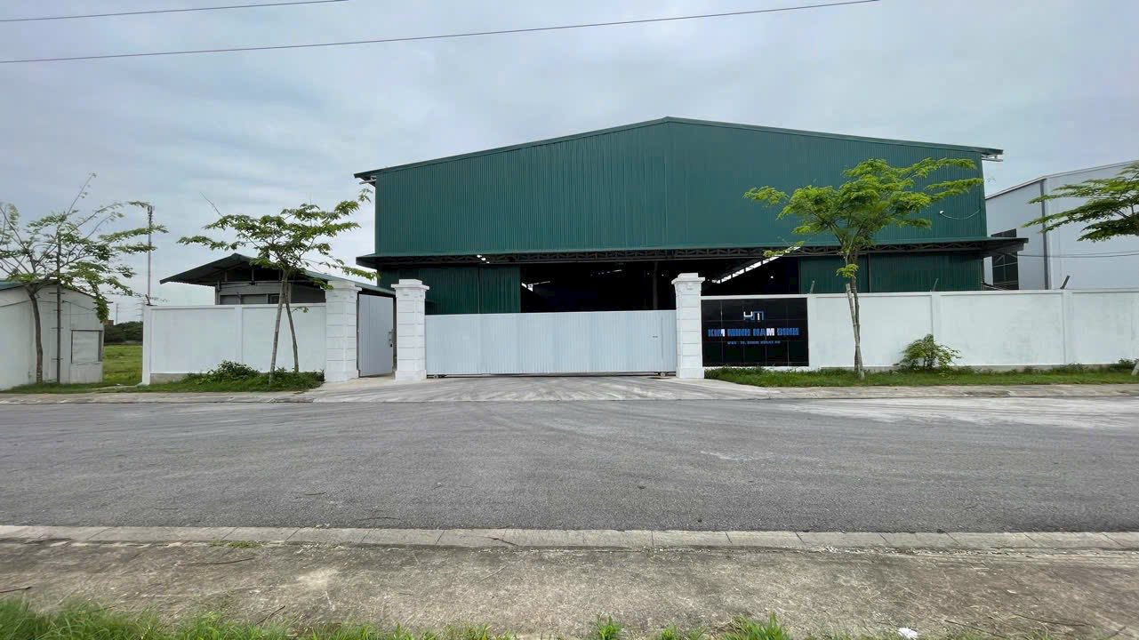 Nhà xưởng 2600m² tại cụm công nghiệp Yên Dương, Nam Định - Đầu tư hiệu quả!