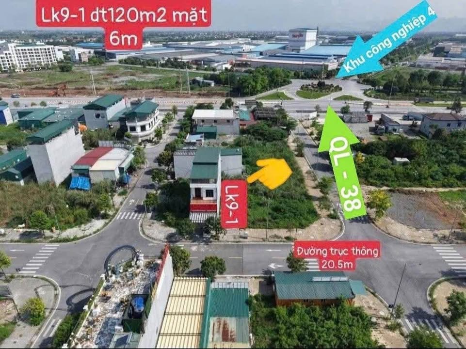 Lô đất KĐT Đại Cương 120m² giá 4 tỷ - Đầu tư sinh lời ngay!