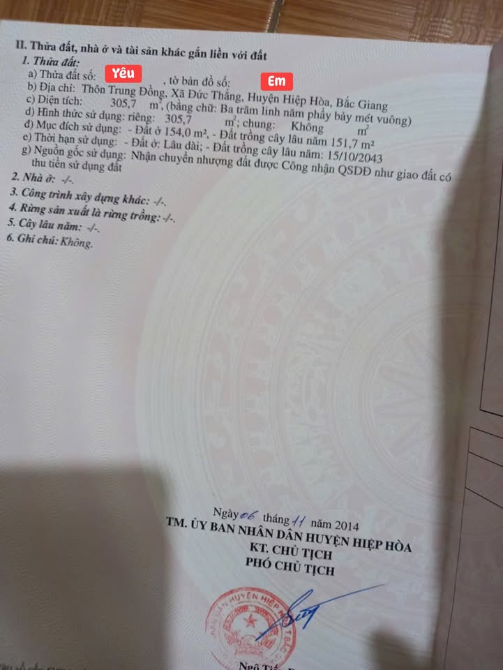 Đất nền trung tâm thị trấn Thắng 305m² - Giá thỏa thuận hấp dẫn!