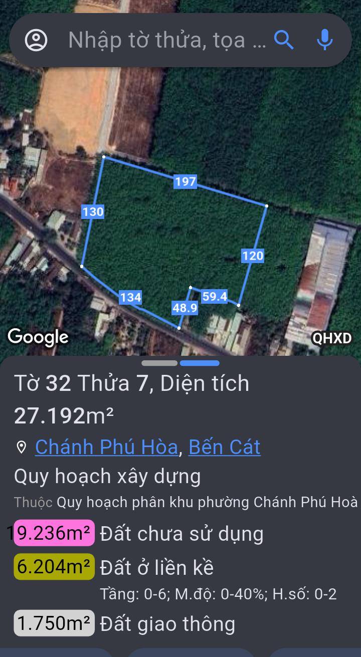 Đất cao su 2.7ha tại Chánh Phú Hòa, Bến Cát - Giá chỉ 5.6 triệu/m², giảm 20 tỷ!