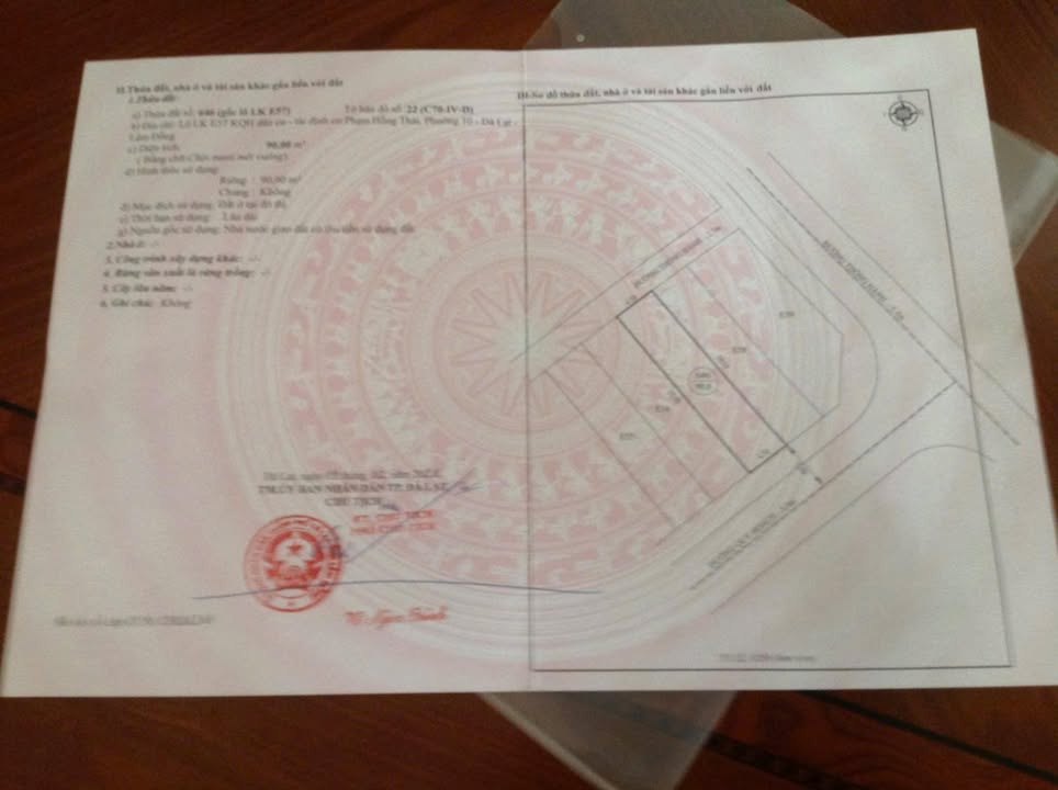 Đất nền KQH Phạm Hồng Thái Đà Lạt 90m² giá 10.5 tỷ - Cơ hội đầu tư sinh lời!