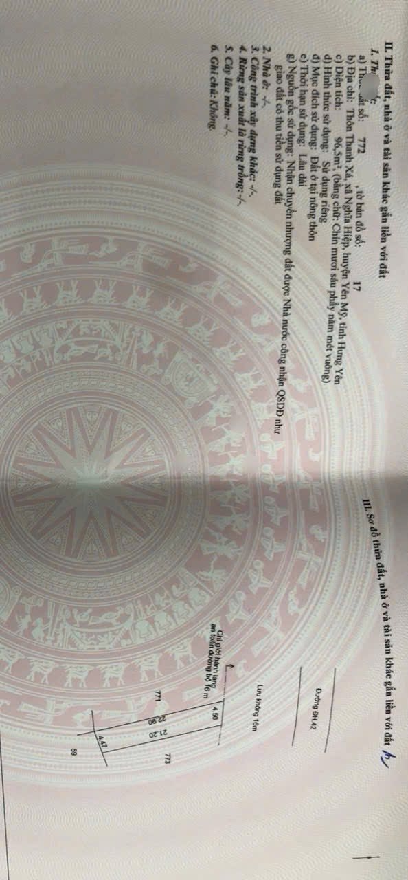 Đất ở Nguyễn Văn Linh, Yên Mỹ 100m² - Kinh doanh đỉnh cao, giá thỏa thuận!