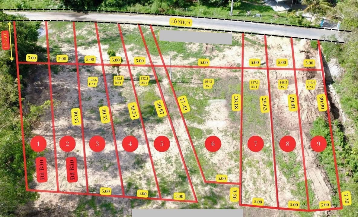 Đất nền mặt tiền Hương Lộ 13, xã Ba Xoài, Tịnh Biên - Chỉ 400 triệu, sổ hồng chính chủ!