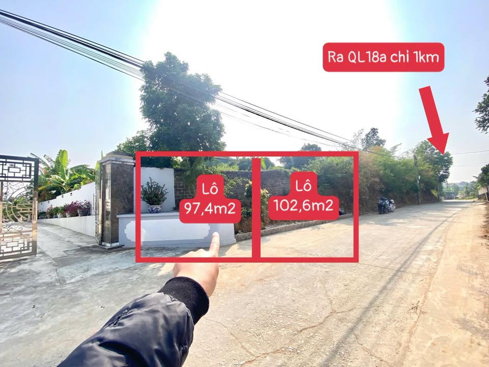 Đất nền Vĩnh Thái, Hoàng Quế, 97.4m², chỉ 800 triệu - Cơ hội đầu tư hấp dẫn!