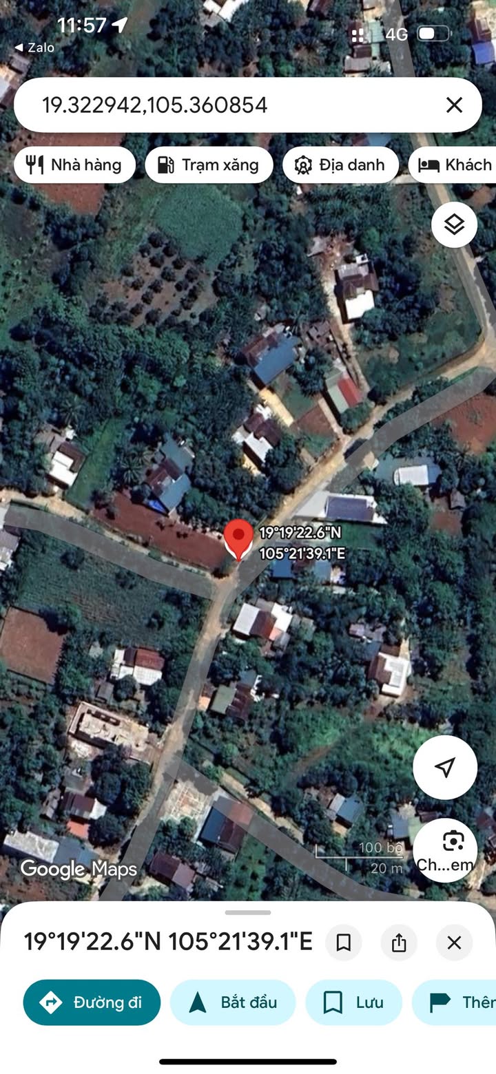 Đất lô góc 498.98m² tại Nghĩa Thành, Nghĩa Đàn - Giá chỉ 1.1 tỷ, đầu tư sinh lời!