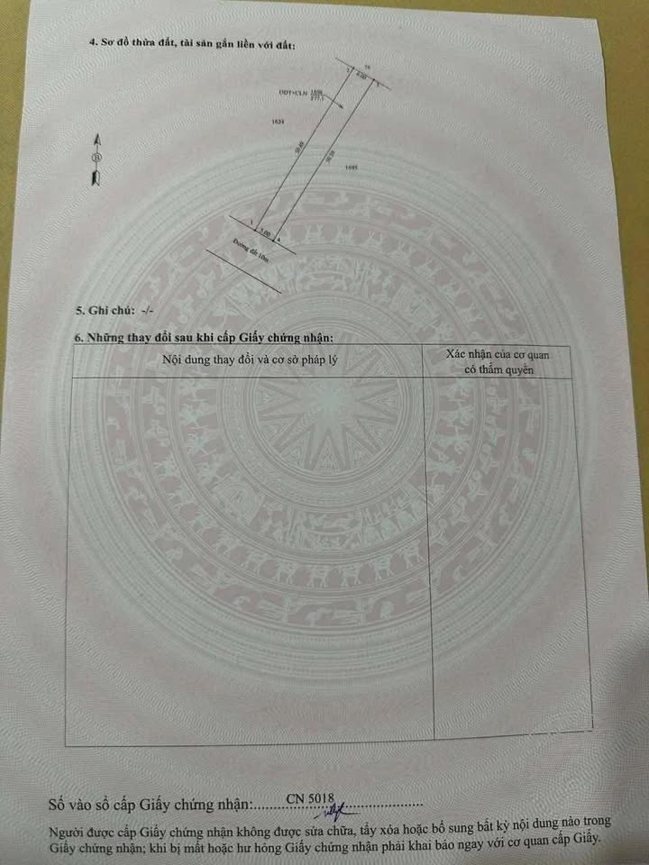 Đất nền Trường Phú, Long Hoa, Tây Ninh 250m² giá 520 triệu - Đầu tư sinh lời ngay!