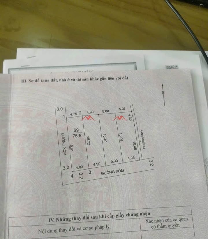 Đất nền lô góc 2 mặt tiền Đồng Du, Chương Mỹ 75.5m² giá 3 tỷ - Cơ hội đầu tư hiếm có!