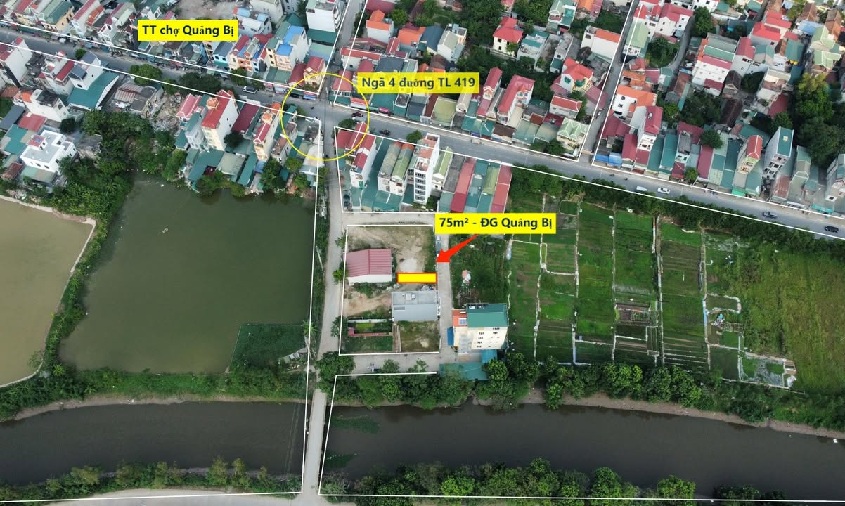 Đất đấu giá Rặng Ngái Quảng Bị 75m² giá 4 tỷ - Tiềm năng đầu tư sinh lời!