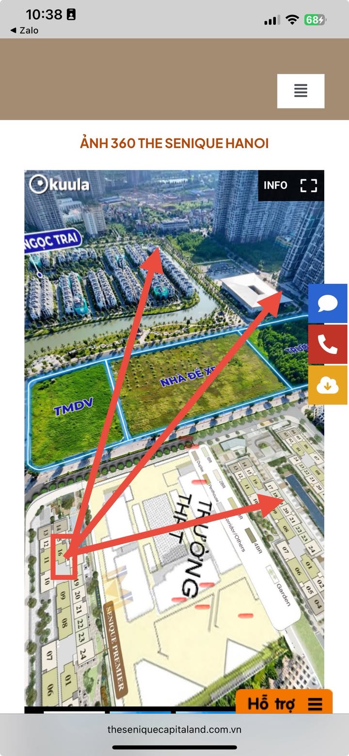Căn hộ 3 phòng ngủ Senique Vinhomes Ocean Park 83m² giá 6.33 tỷ - View Đảo Ngọc tuyệt đẹp!