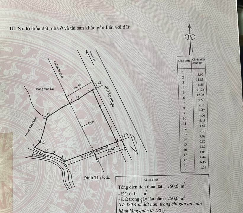 Đất biệt thự xã Phong Dụ, Tiên Yên 752.6m² - Pháp lý sổ đỏ, giá thương lượng!