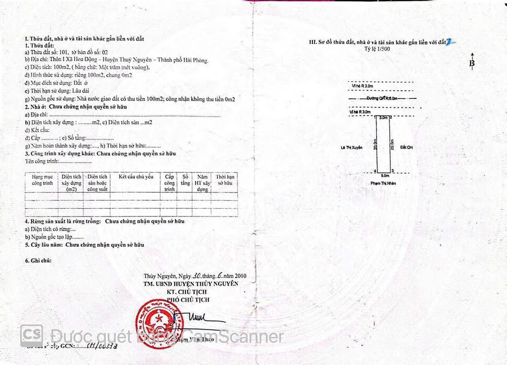 Chung cư Huê Hải Phòng 100m² giá 4.1 tỷ - Chính chủ bán gấp!