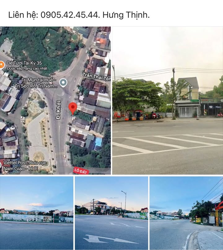 Đất nền mặt tiền Trần Thái Tông 116m² giá 60 triệu - Đối diện dự án Đào Tấn Diamond!