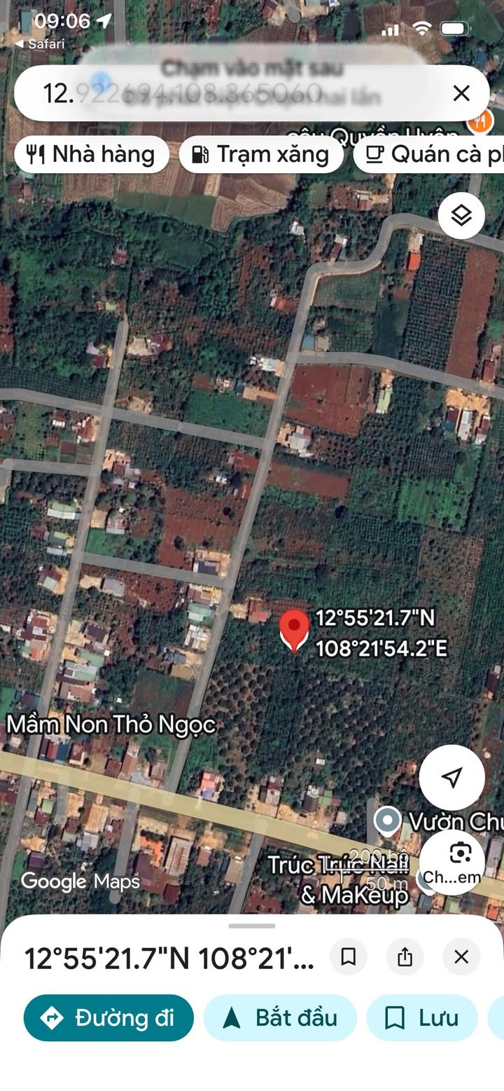 Đất thổ cư Phú Xuân, Krông Năng 500m² giá 90 triệu - Cơ hội đầu tư tốt!