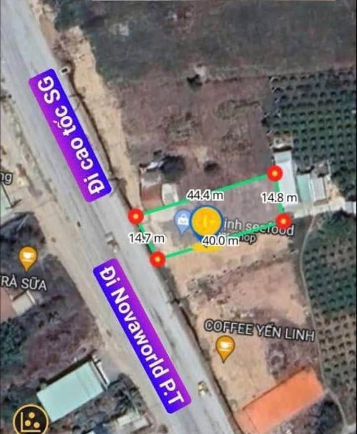 Đất nền mặt tiền đường dẫn vào vòng xoay cao tốc 600m² giá chỉ 3.3 tỷ - Cơ hội đầu tư hấp dẫn!