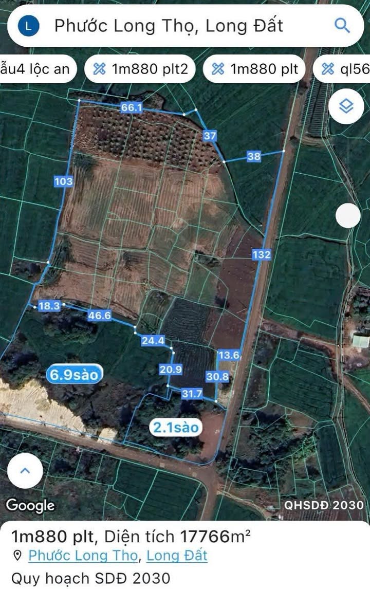 Đất nền Phước Long Thọ 19,000m² giá 13.14 tỷ - Đầu tư sinh lời ngay!