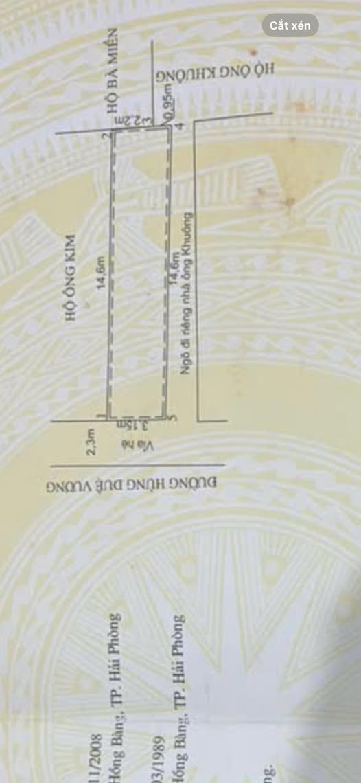 Nhà lô góc Hùng Duệ Vương 46m² giá 7.2 tỷ - Kinh doanh cực tốt!