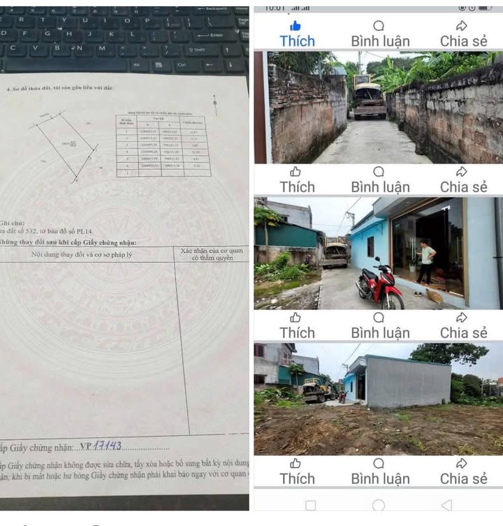Đất thổ cư TDP Thần Nữ, Đồng Văn 97m² giá 1 tỷ - Đầu tư sinh lời ngay!