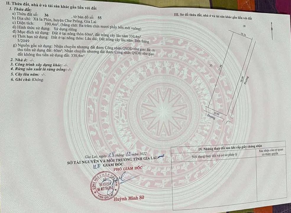 Đất nền lô góc 2 mặt tiền tại Ia Phìn, Chư Prông, 370m² - Giá chỉ 400 triệu!