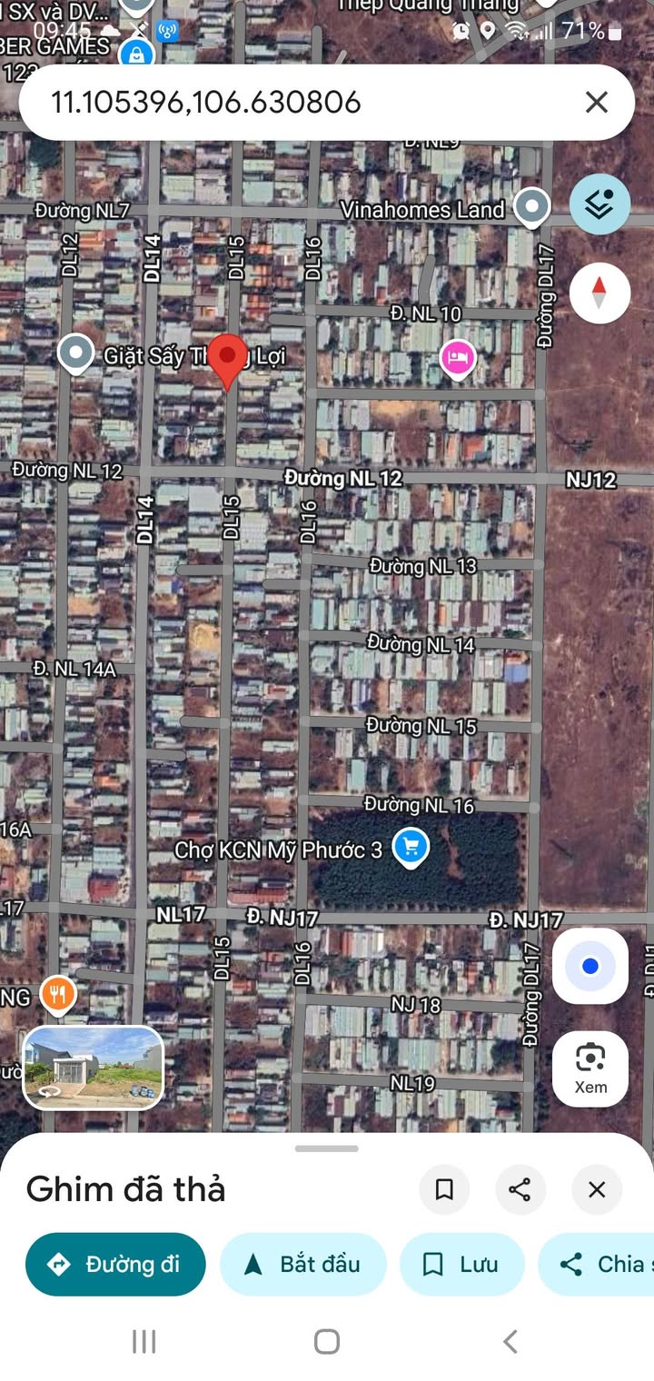 Đất nền Bến Cát 150m² giá 1.9 tỷ - Vị trí đẹp, giao thông thuận lợi!