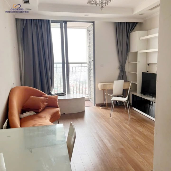 Căn hộ 2 phòng ngủ Times City 76m² giá 16.5 triệu - Đầy đủ nội thất, view thoáng!