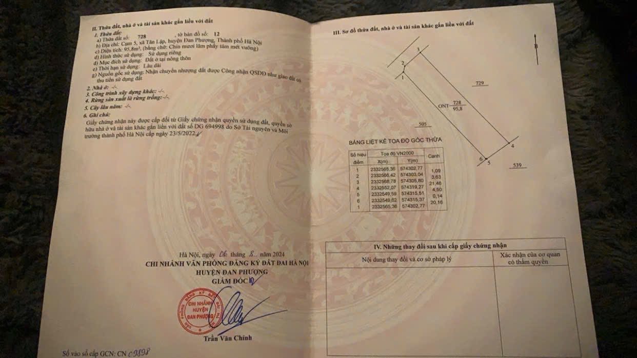 Căn hộ chung cư Đan Phượng 95m² giá chỉ 7X triệu - Đầu tư sinh lời!