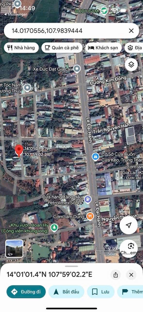 Nhà riêng hẻm 243 Lê Đại Hành, Pleiku 144m² giá 900 triệu - Diện tích rộng, vị trí thuận lợi!