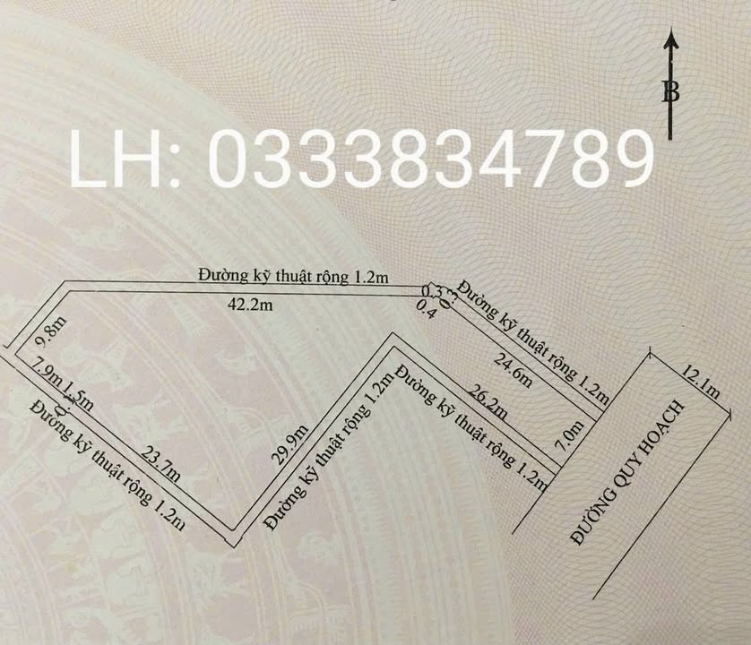 Đất thương mại dịch vụ đường Dương Bạch Mai 939.3m² - Tiềm năng sinh lời cao!