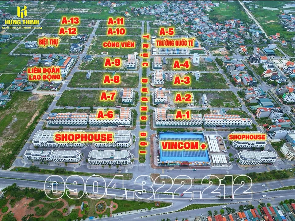 Lô đất quy hoạch NewCity Uông Bí 100m² giá 1.7 tỷ - Vị trí vàng gần Vincom!