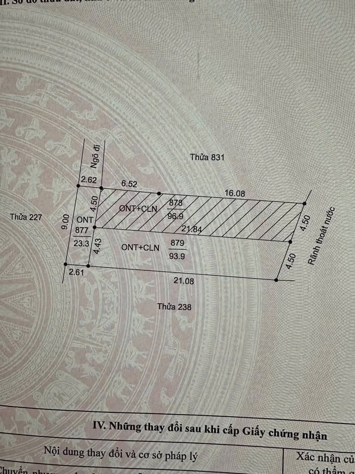 Đất nền Thanh Xá, Thạch Khôi 93.9m² giá 1.7 tỷ - Vị trí đắc địa ô tô vào tận nơi!