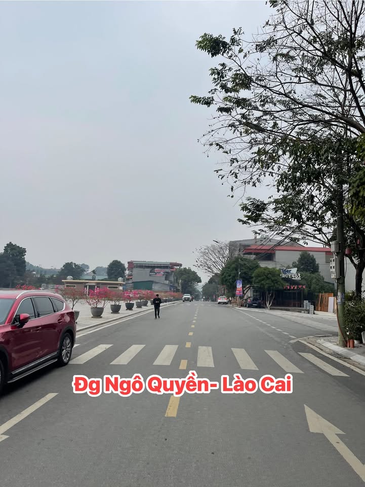 Bán đất mặt phố Ngô Quyền Lào Cai 90m² giá 4.6 tỷ - Vị trí kinh doanh sầm uất!