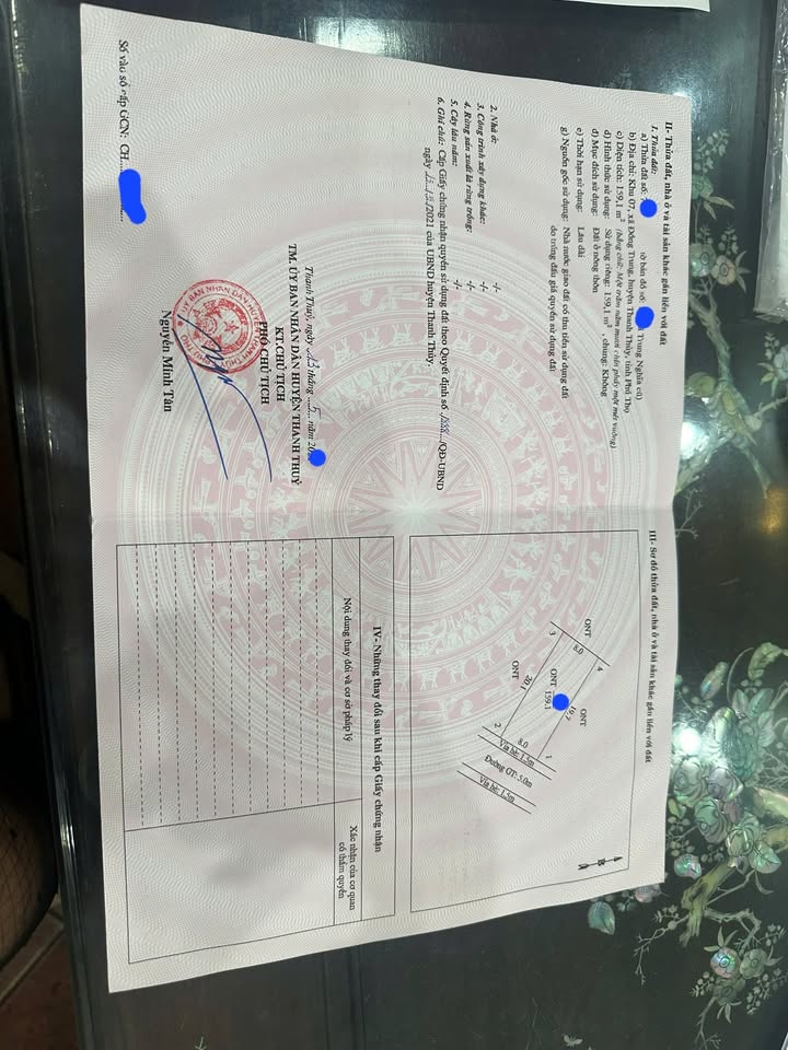 Đất đấu giá Đồng Trung, Thanh Thủy, Phú Thọ 159.1m² - Sổ đỏ chính chủ, giá chỉ 1 tỷ!