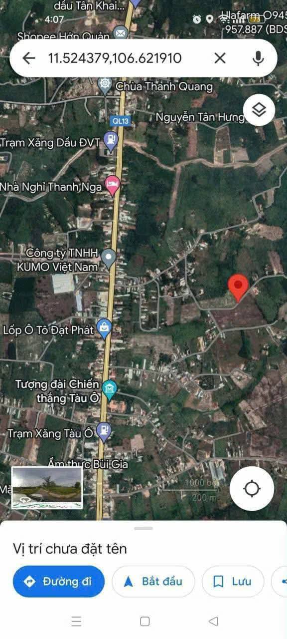 Đất nền Tân Khai, Chơn Thành 247m² giá thỏa thuận - Cơ hội đầu tư sinh lời!