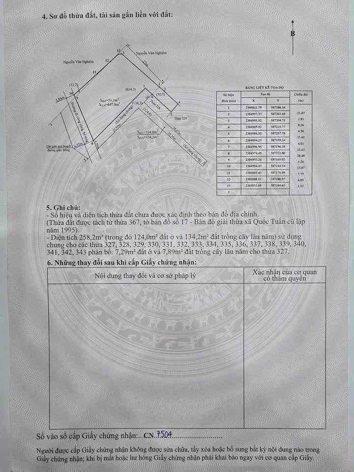 Đất nhà vườn 700m² Quốc Tuấn, An Dương giá 3,25 tỷ - Lô góc mặt đường 23m