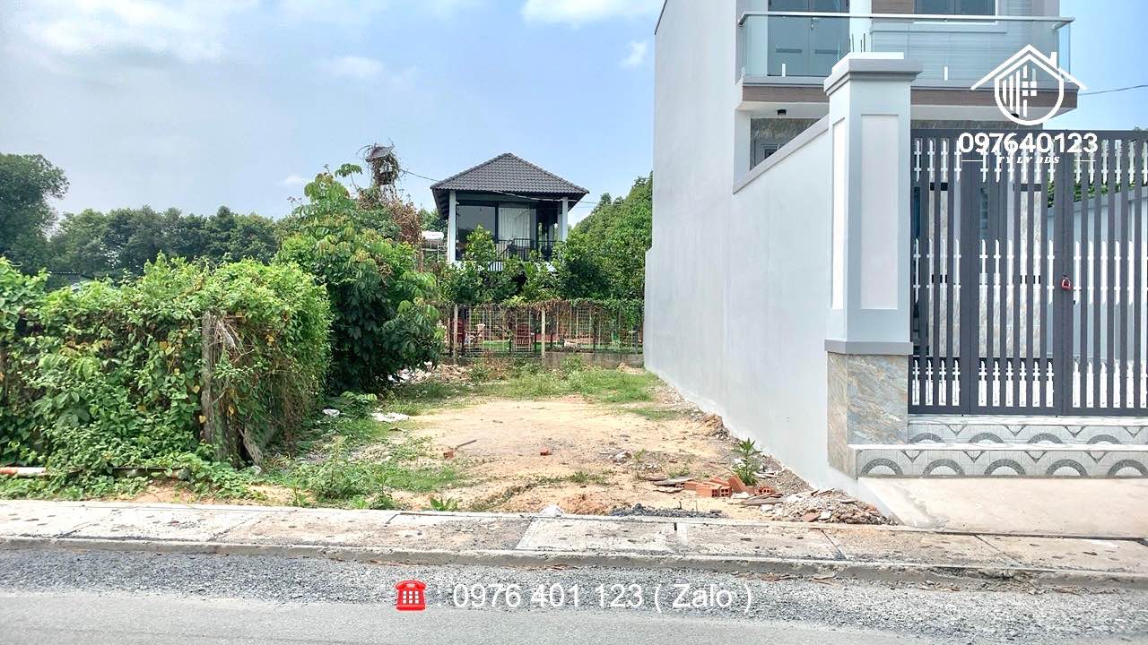 Đất nền mặt tiền Võ Thị Lợi, Củ Chi 110m² - Sổ hồng riêng, thổ cư 100%!