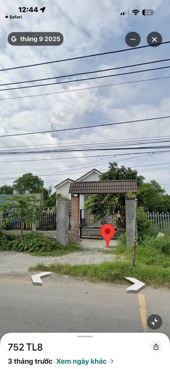 Đất mặt tiền Tỉnh Lộ 8, Củ Chi 927m² giá 30.5 tỷ - Tặng ngay biệt thự đẹp!