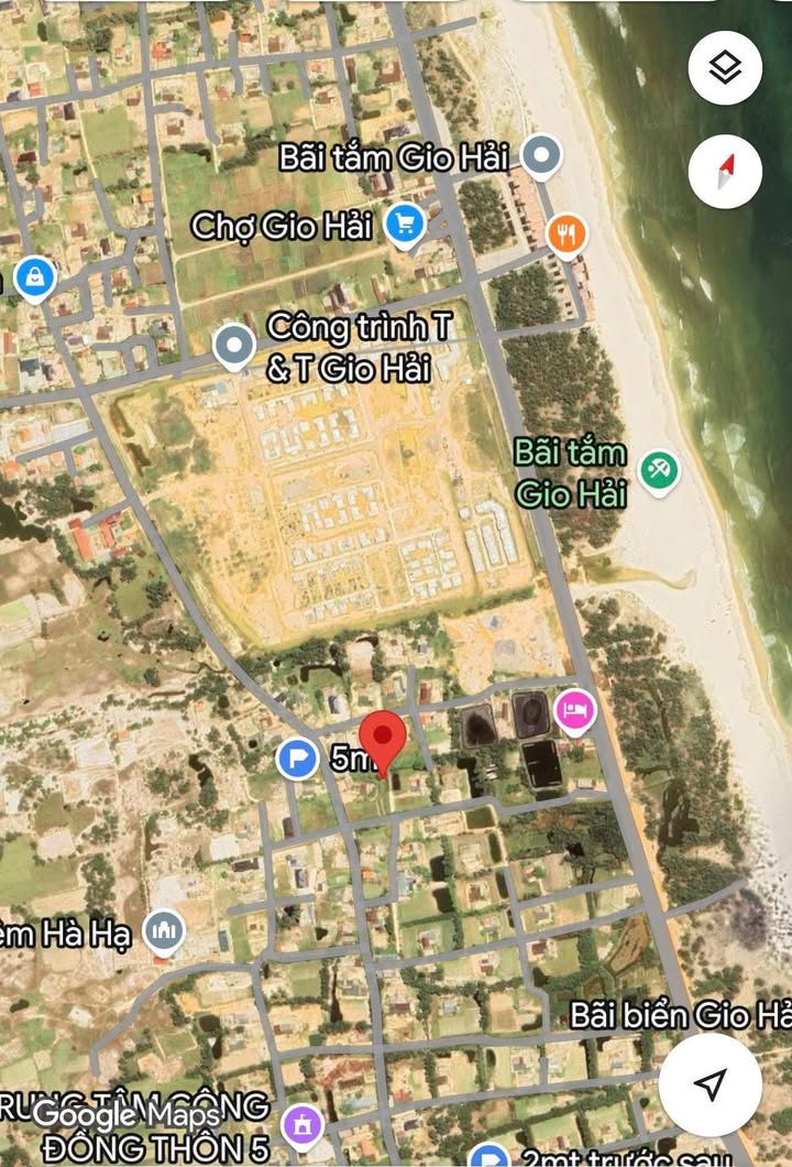 Đất nền Gio Hải, Quảng Trị 215m² giá 1.056 tỷ - Cơ hội đầu tư sinh lời!