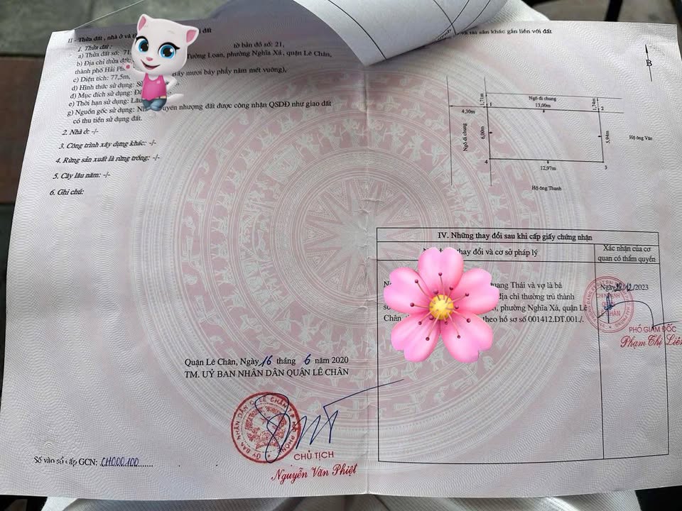 Nhà 2 tầng mặt ngõ Nguyễn Tường Loan, Hải Phòng - 77.5m² chỉ 5.15 tỷ, ô tô đỗ cửa!