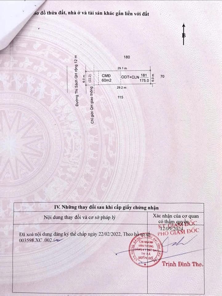 Bán gấp lô đất Thi Sách, Buôn Ma Thuột 174m² giá 1.65 tỷ - Đầu tư sinh lời ngay!